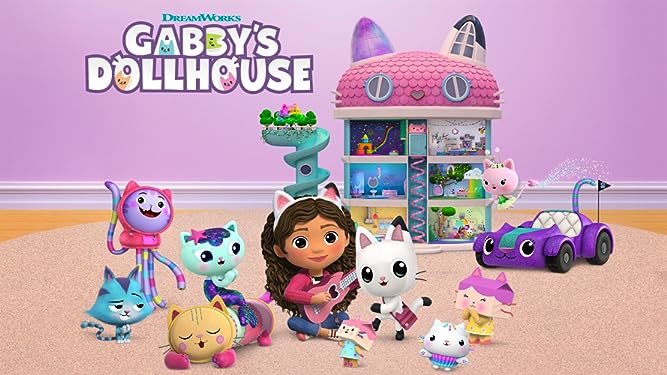 where to watch gabby's dollhouse