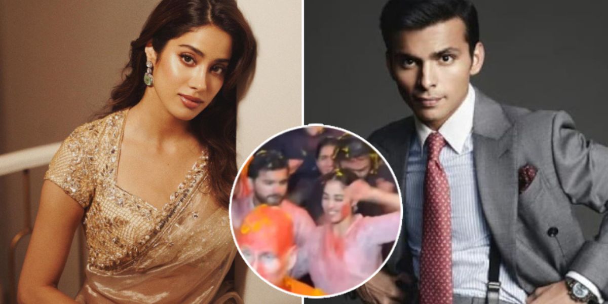 Rumors Says Janhvi Kapoor and Shikhar Pahariya Were Seen Dancing Together at Ambani's Ganpati Visarjan Celebrations!