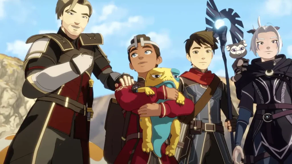 watch the dragon prince on netflix