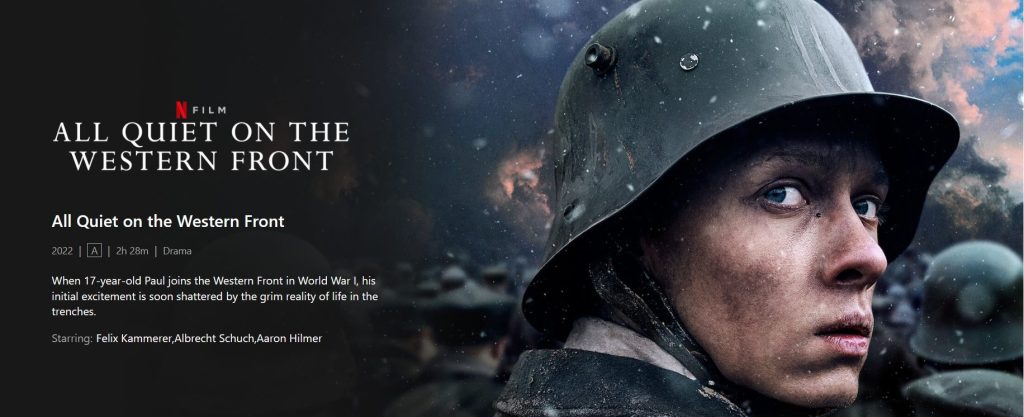 20+ Best War Movies on Netflix