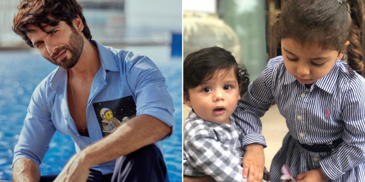 Shahid Kapoor reveals THIS was his first film which kids Misha and Zain watched
