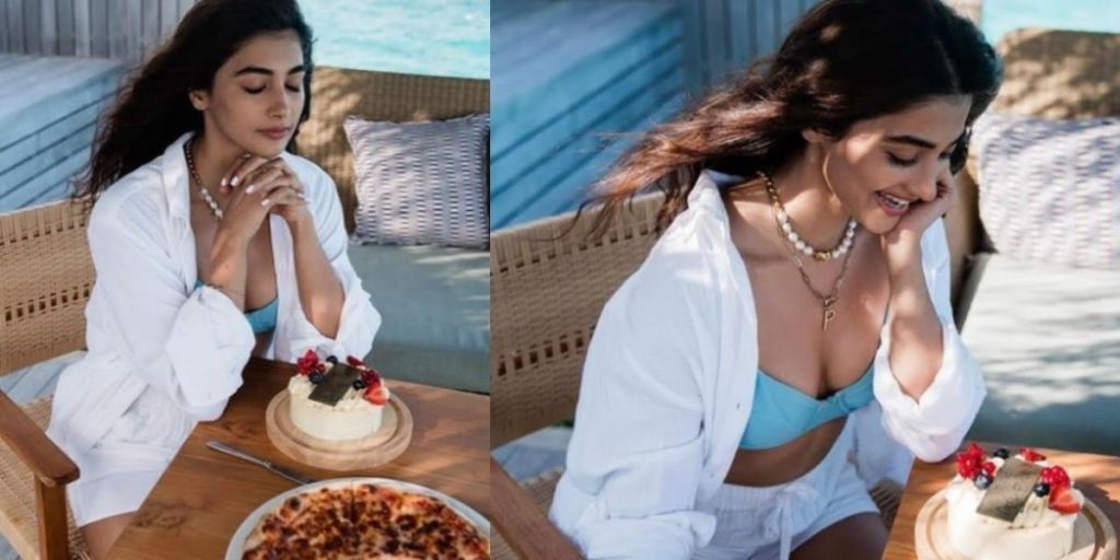 Pooja Hegde gives peek into sweet birthday celebrations in Maldives; Jacqueline Fernandez reacts